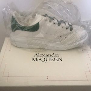 Alexander McQueen white sneakers sz 12